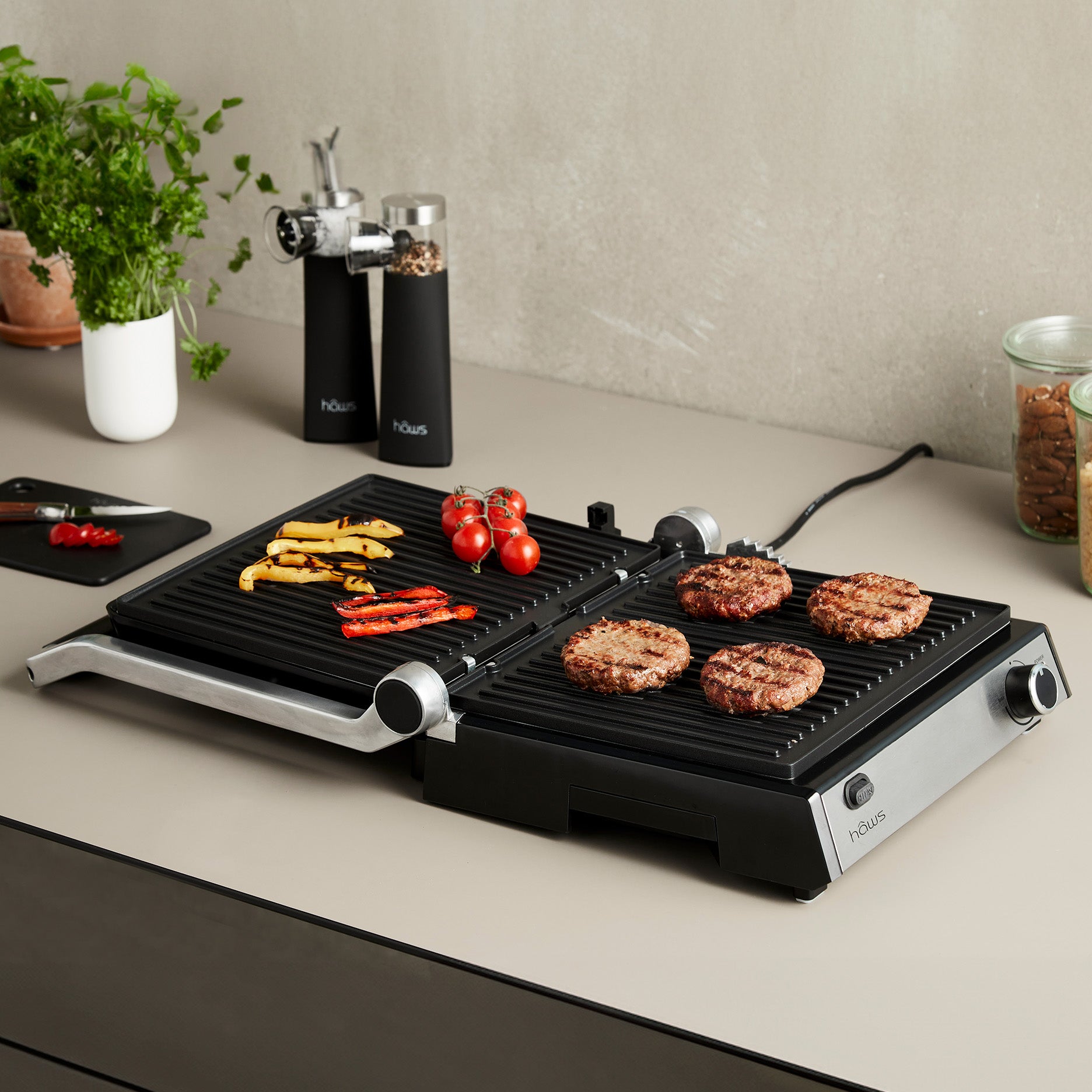 Møn paninigrill 2000W